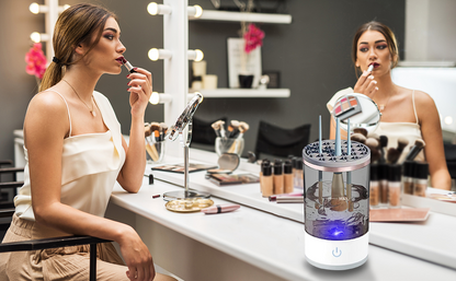 3-in-1 Electric Makeup Brush Cleaner - Automatic Make Up Brush Cleaner
