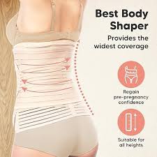 3-in-1 Belly Belt Waist Shaper – Postpartum Recovery & Body Support